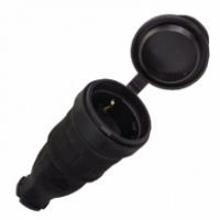 Разъемы силовые каучуковые IP44