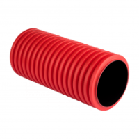 Труба двустенная ПНД