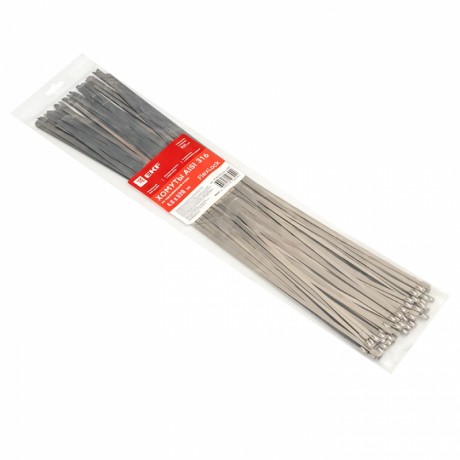 Хомут AISI 316 из нержавеющей стали, 4.6x520 (100 шт.) FlexLock PROxima plc-fl-tss-316-4.6x520