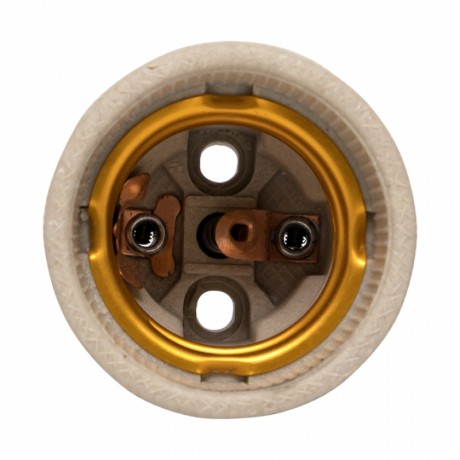 Патрон керамический E27 индивидуальный пакет EKF LHCe-E27-p