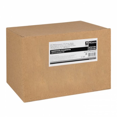 Выключатель-разъединитель ВР32У-39В71250 630А 2 направ.c д/г камерами съемная левая/правая рукоятка MAXima EKF PROxima uvr32-39b71250