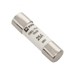 Плавкая вставка цилиндрическая ПВЦ (10х38) 25А EKF PROxima pvc-10x38-25