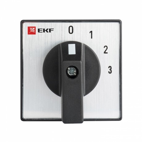 Переключатель кулачковый ПК-1-102 25А 2P «0-1-2-3» EKF PROxima pk-1-102-25