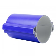 Труба разборная ПВХ d110 мм (3 м) 750Н синяя EKF-Plast tr-pvc-110-750-blue