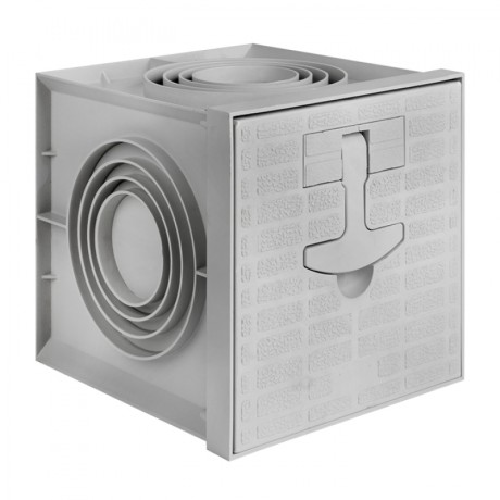 Грунтовый колодец контрольно-измерительный, 200х200х200мм EKF PROxima gc-8170