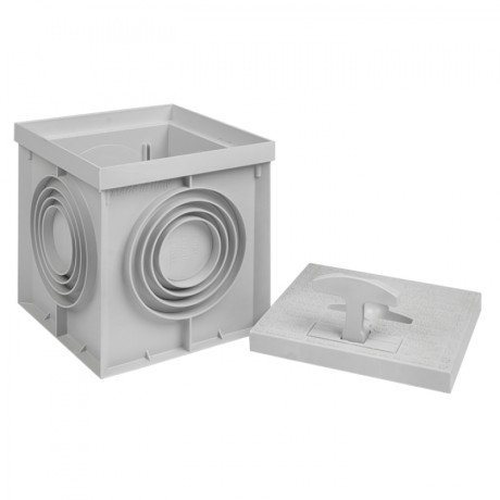 Грунтовый колодец контрольно-измерительный, 200х200х200мм EKF PROxima gc-8170