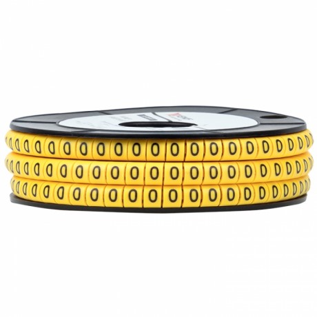 Маркер кабельный 1,5 мм2 0 (1000 шт.) (ЕС-0) EKF PROxima plc-KM-1.5-0