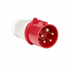 Вилка переносная 015 3Р+РЕ+N 16А 380В IP44 EKF PROxima ps-015-16-380
