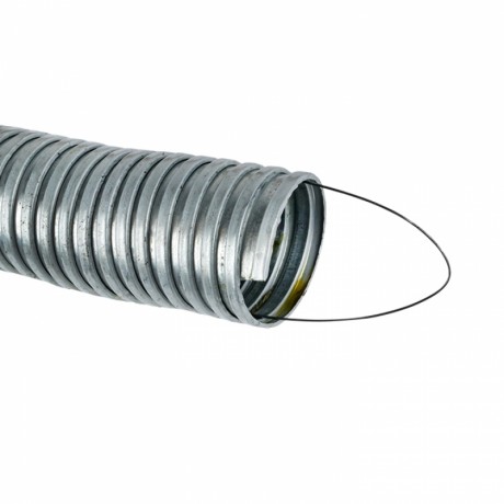 Металлорукав Р3-ЦХ-38 с протяжкой (25 м) EKF PROxima mrzn-38-25