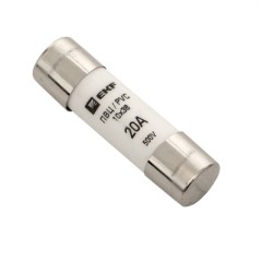 Плавкая вставка цилиндрическая ПВЦ (10х38) 20А EKF PROxima pvc-10x38-20