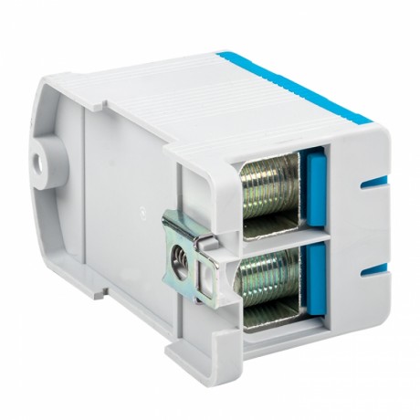 Клемма силовая вводная двойная КСВ 35-150 синяя EKF PROxima kvs2-35-150-blue