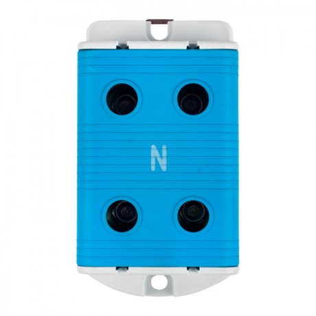 Клемма силовая вводная двойная КСВ 35-150 синяя EKF PROxima kvs2-35-150-blue