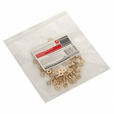 Наконечник кольцевой НК 0.5-2.5 кольцо 3.2 мм (уп 50шт) EKF PROxima nk-0.5-2.5-3.2