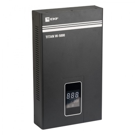 Стабилизатор напряжения настенный TITAN W-5000 EKF PROxima stab-w-5000