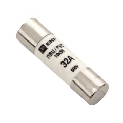 Плавкая вставка цилиндрическая ПВЦ (10х38) 32А EKF PROxima pvc-10x38-32