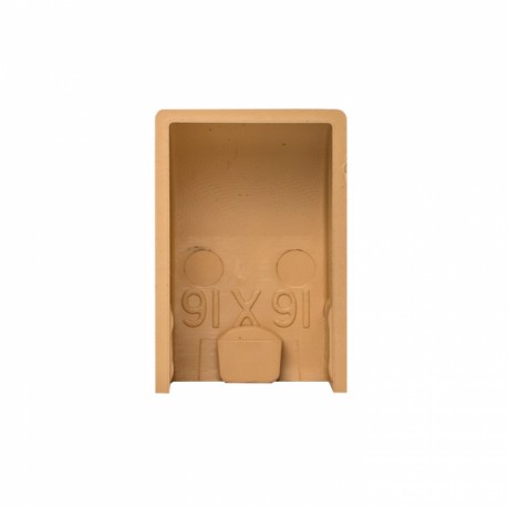 Заглушка (16х16) (4 шт) светлое дерево EKF-Plast ecl-16-16x4