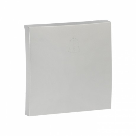 Валенсия лицевая панель выключателя проходного 1-кл. 10А сталь EKF PROxima ESV10-L-025-30