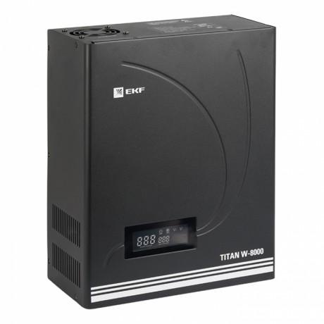 Стабилизатор напряжения настенный TITAN W-8000 EKF PROxima stab-w-8000