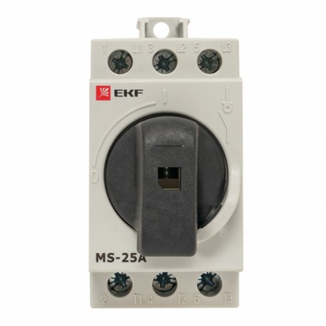 Рубильник модульный MS-25A 3P на DIN-рейку EKF PROxima ms-25d