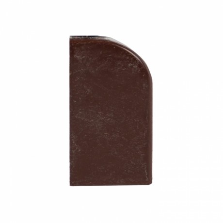 Заглушка (16х16) (4 шт) темное дерево EKF-Plast ecd-16-16x4