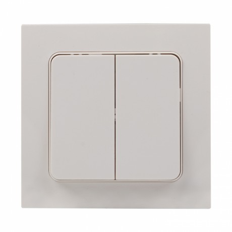 Стокгольм Механизм Выключателя 2-кл. проходного 10А в/к белый EKF PROxima EYV10-027-20