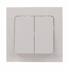 Стокгольм Механизм Выключателя 2-кл. проходного 10А в/к белый EKF PROxima EYV10-027-20