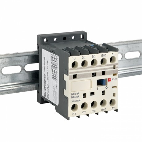 Миниконтактор МКЭ 9А 24В 1NO EKF PROxima Mctr-s-9-24