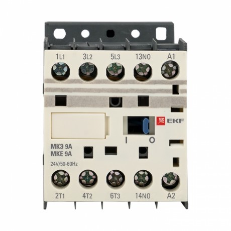 Миниконтактор МКЭ 9А 24В 1NO EKF PROxima Mctr-s-9-24