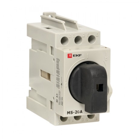 Рубильник модульный MS-20A 3P на DIN-рейку EKF PROxima ms-20d
