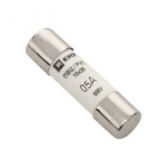 Плавкая вставка цилиндрическая ПВЦ (10х38) 0,5А EKF PROxima pvc-10x38-0,5