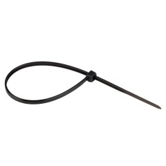 Хомут нейлоновый черный (2,5х160) (100шт.) EKF Basic plc-cb-2.5x160
