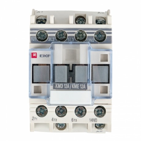 Контактор КМЭ малогабаритный 12А 220В 1NO EKF PROxima ctr-s-12-220