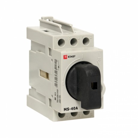Рубильник модульный MS-40A 3P на DIN-рейку EKF PROxima ms-40d