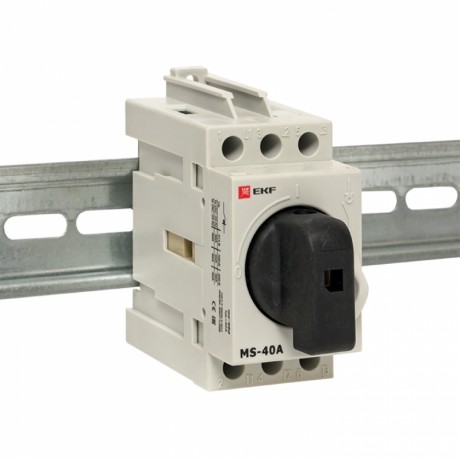 Рубильник модульный MS-40A 3P на DIN-рейку EKF PROxima ms-40d