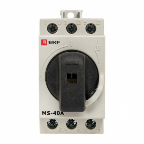 Рубильник модульный MS-40A 3P на DIN-рейку EKF PROxima ms-40d