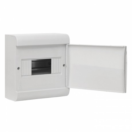 Щит распределительный ЩРН-П-8 (пром. упаковка) белая дверца IP41 EKF Basic pb-n-8w-bas