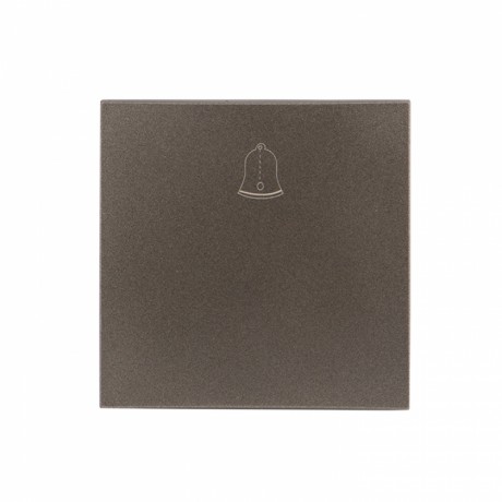 Валенсия лицевая панель кнопки звонка 10А графит EKF PROxima ESV10-L-026-60