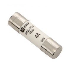 Плавкая вставка цилиндрическая ПВЦ (14х51) 4А EKF PROxima pvc-14x51-4