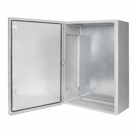 Щит пластиковый с монтажной платой прозр. дверь 800х600х260 мм IP65 EKF PROxima PBT65MP010