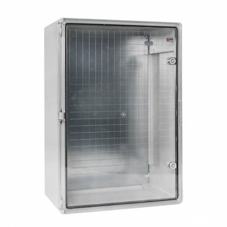 Щит пластиковый с монтажной платой прозр. дверь 800х600х260 мм IP65 EKF PROxima PBT65MP010