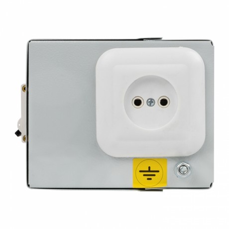 Ящик с понижающим трансформатором ЯТП 0,25кВА 220/12В EKF Basic yatp0,25-220/12v-2a