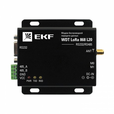 Модем беспроводной передачи данных WDT LoRa 868 L20 EKF PROxima wdt-L868-20