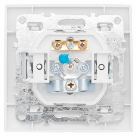 Минск Розетка TV 1-местная СП бел. 75Ом 5-862МГц EKF Basic ERA00-027-10
