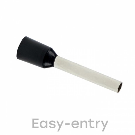 Наконечник штыревой втулочный изолированный НШвИ 1,5-12 (50шт.) EKF PROxima nhvi-1.5-12