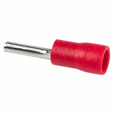 Наконечник штыревой круглый изолированный НШКИ 0.25-1.5 (уп 50шт) EKF PROxima nshki-0.25-1.5