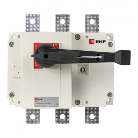 Рубильник-выключатель 400A 3P c рукояткой управления для прямой установки PowerSwitch EKF PROxima psds-400-3