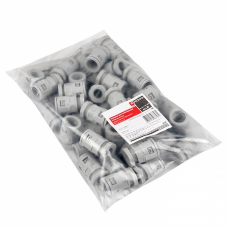 Коннектор для гофрированной трубы (20 мм) (50 шт) EKF-Plast kn-t-20