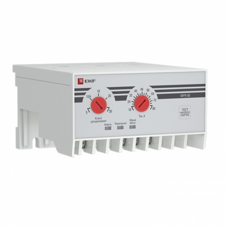 Реле защиты двигателя MPR 80А EKF PROxima mpr-80