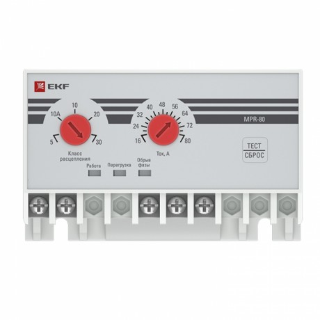 Реле защиты двигателя MPR 80А EKF PROxima mpr-80