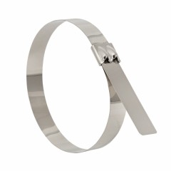 Хомут AISI 316 из нержавеющей стали, 12x520 (100 шт.) FlexLock PROxima plc-fl-tss-316-12x520